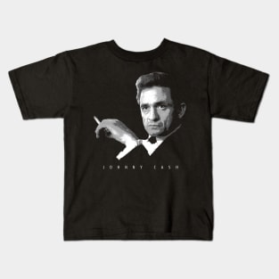 Johnny Cash - Minimalist Kids T-Shirt